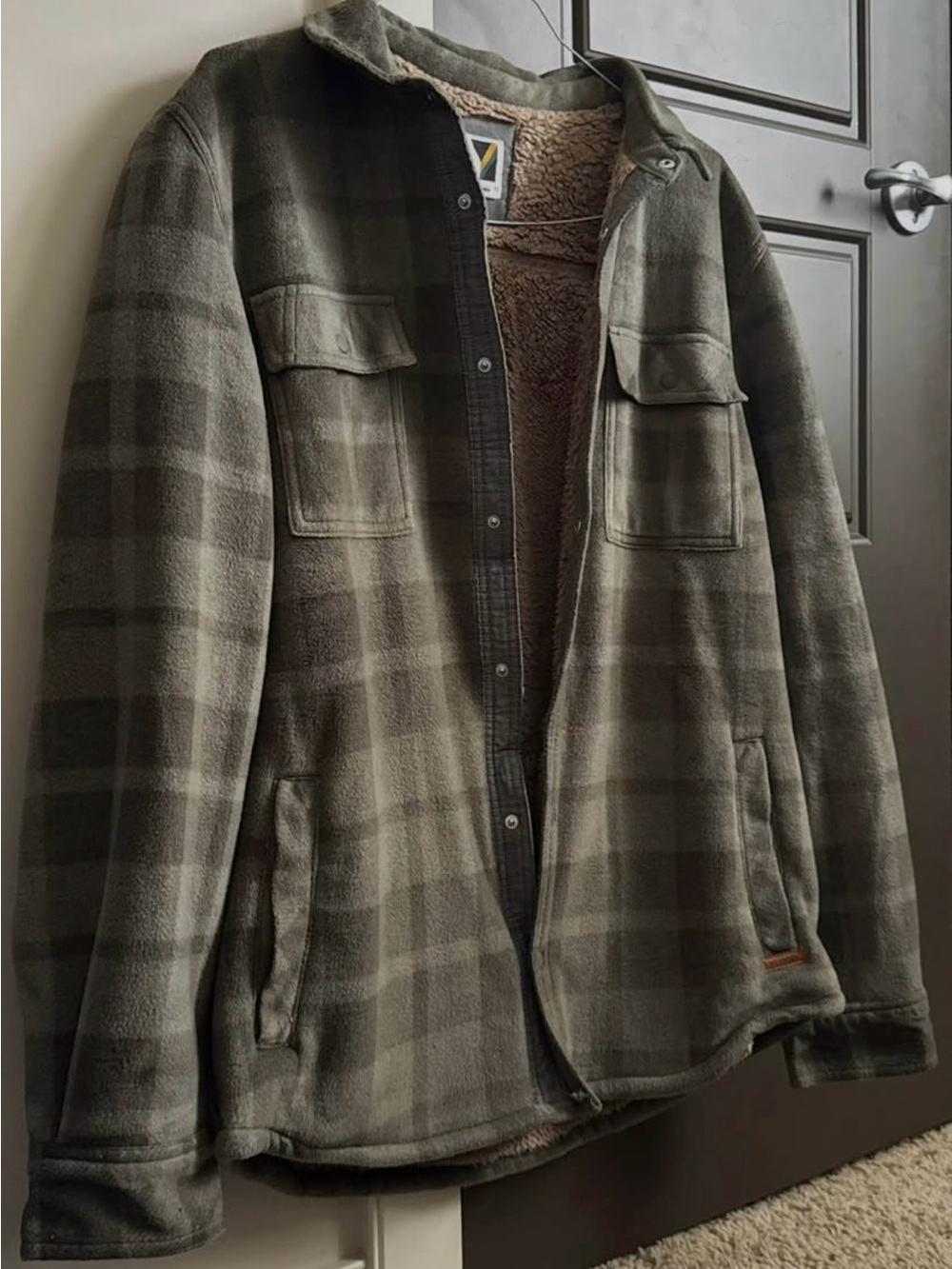 Men's Green Plaid Jacket